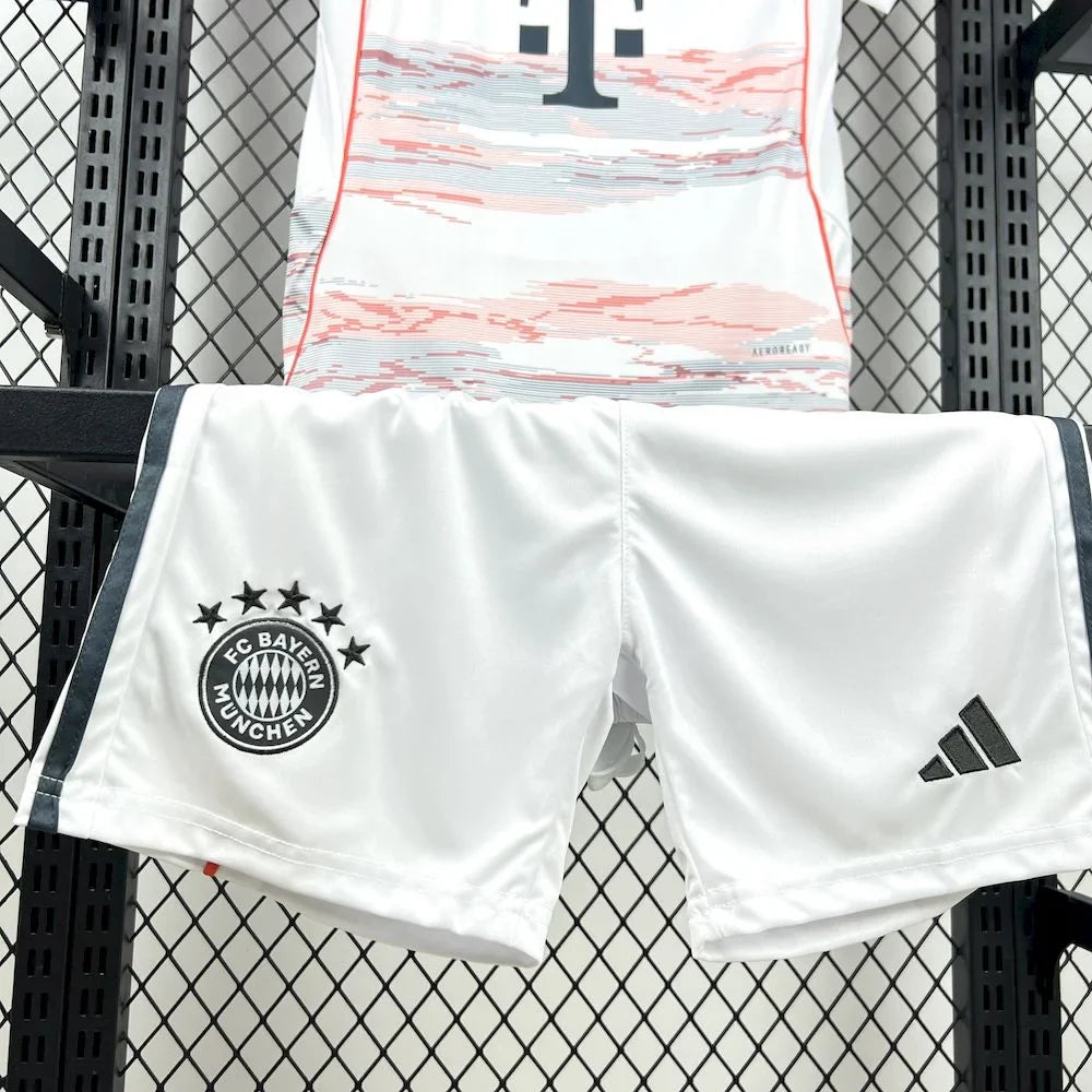 2025/2026 Bayern Munchen Away Football Shirt Kids Size FTBL4ALL