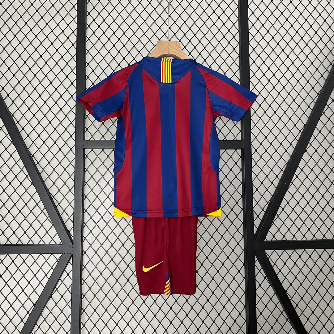 2005/2006 Retro Kids Size Barcelona Home Football Shirt 1:1 Thai Quality FTBL4ALL