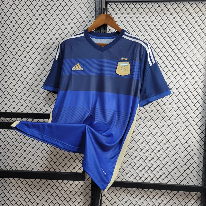 2014 Retro Argentina National Team Away Jersey FTBL4ALL