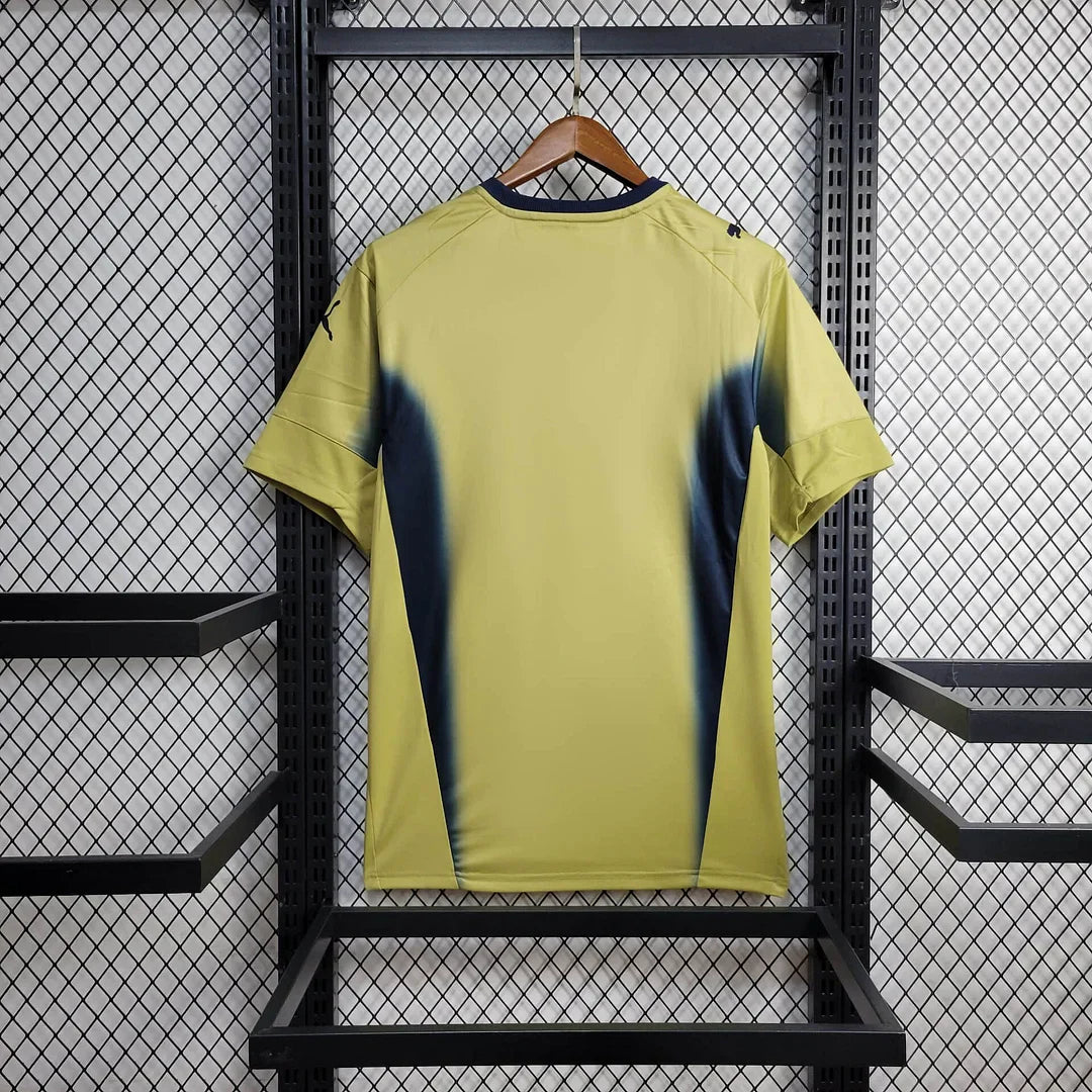 2006 Retro Italy Goalkeeper Gold Soccer Shirt FTBL4ALL