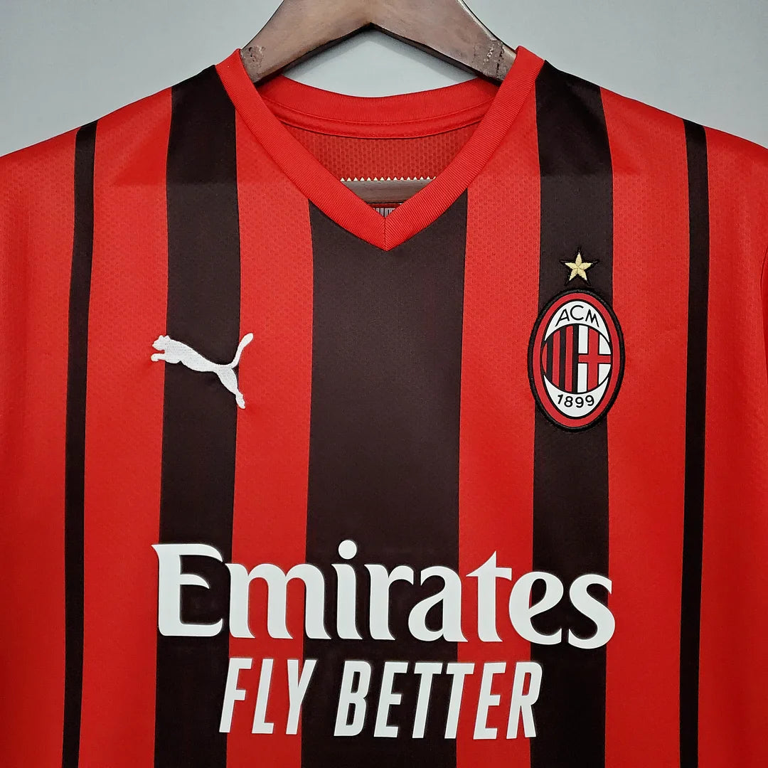 AC Milan Soccer Jersey Home 2021/2022 Retro 1:1 Thai Quality FTBL4ALL