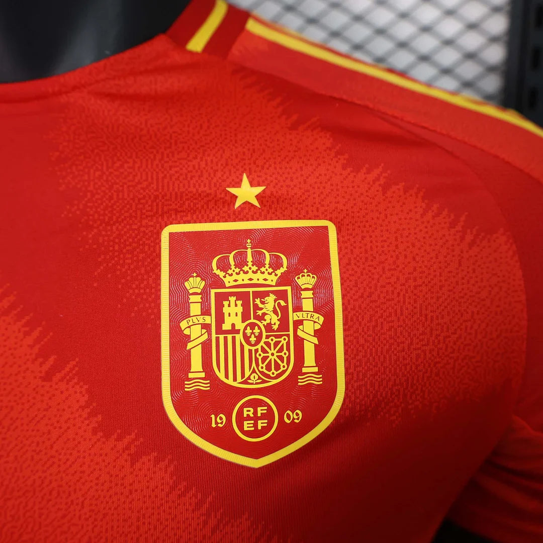 2024 Spain Home Football Shirt 1:1 Thai Quality - Player Version FTBL4ALL