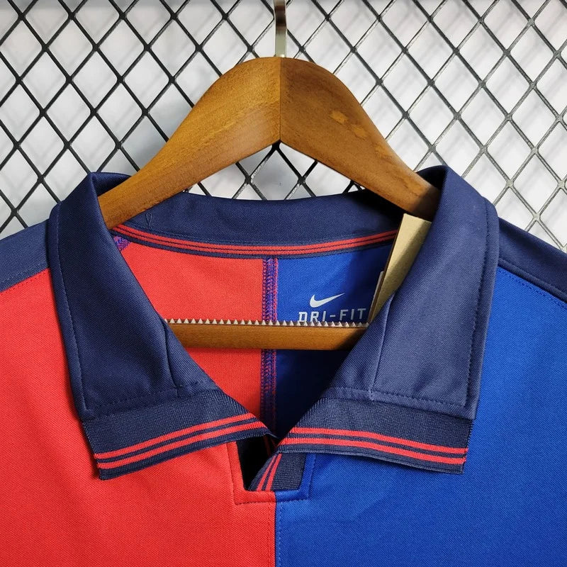 Retro Long Sleeve Barcelona 100th Anniversary Version Football Shirt Home 1:1 Thai Quality FTBL4ALL