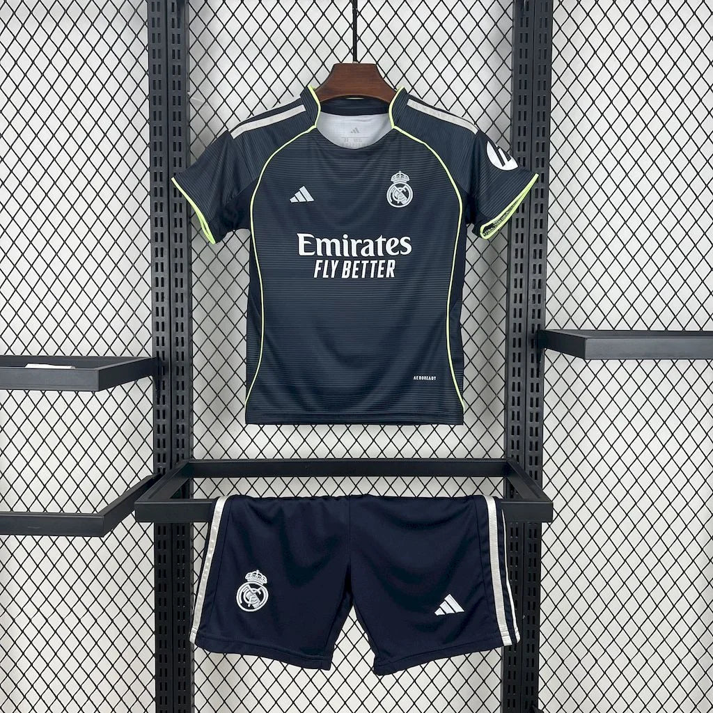 2025/2026 Real Madrid Away Football Shirt Kids Size FTBL4ALL