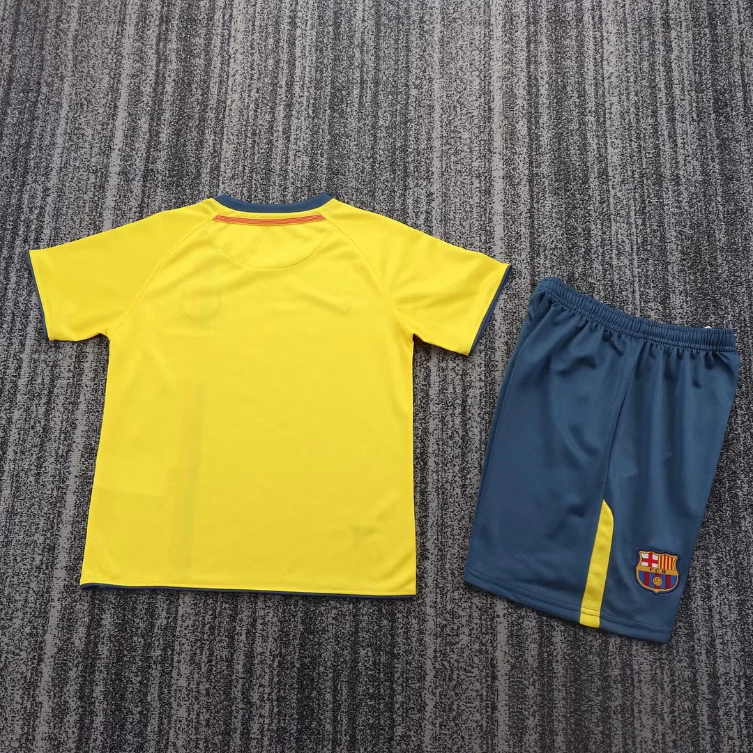 2008/2009 Retro Barcelona Away Football Shirt Kids Size 1:1 Thai Quality FTBL4ALL