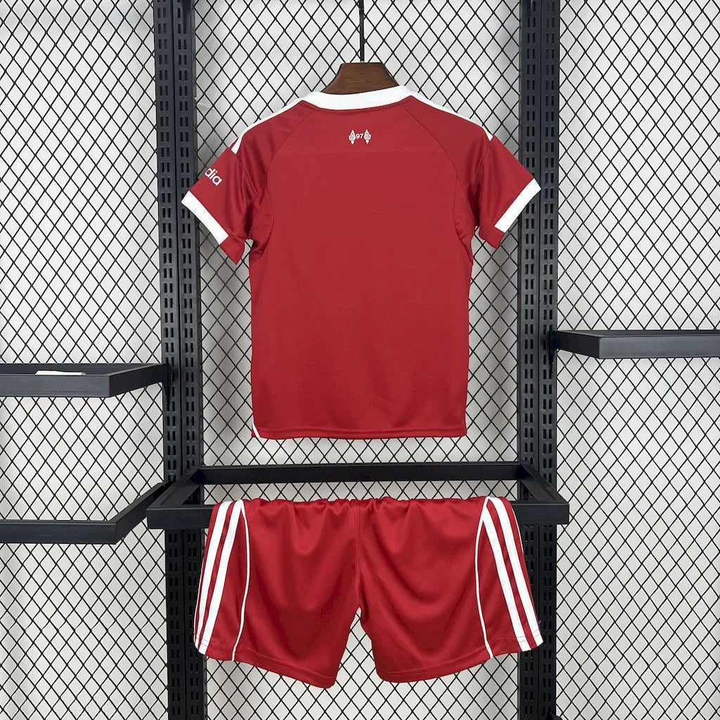 2025/2026 Liverpool Home Soccer Jersey Kids Size FTBL4ALL