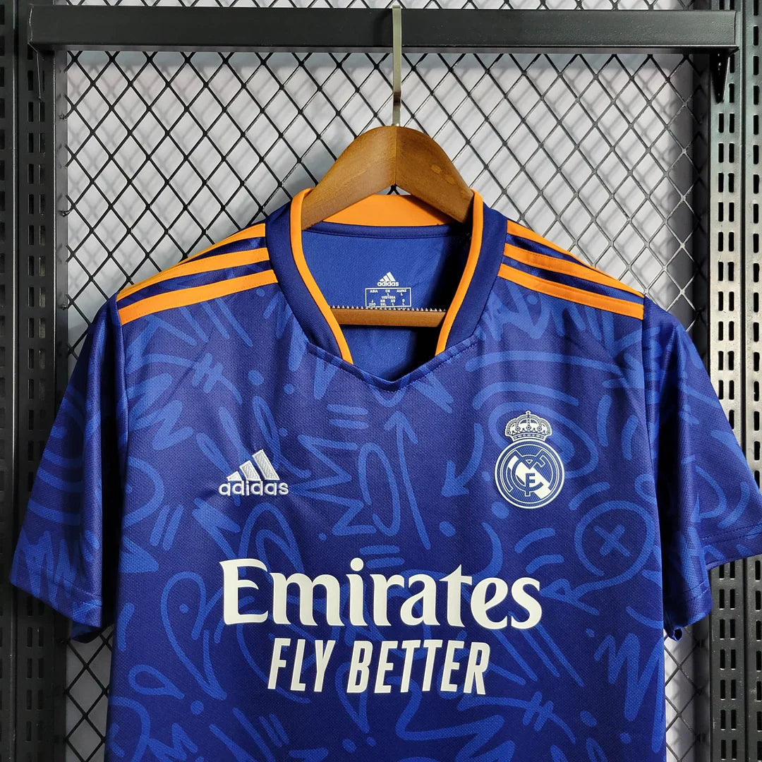 2021/2022 Retro Real Madrid Football Shirt Away FTBL4ALL