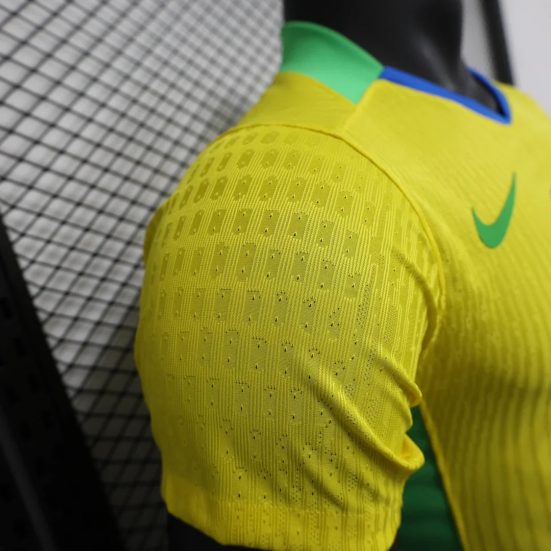 2025 Brazil Home Soccer Jersey - Player Version FTBL4ALL