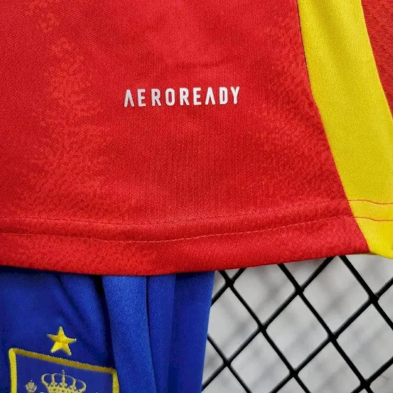 2024 Kids Size Spain Home Football Shirt 1:1 Thai Quality FTBL4ALL