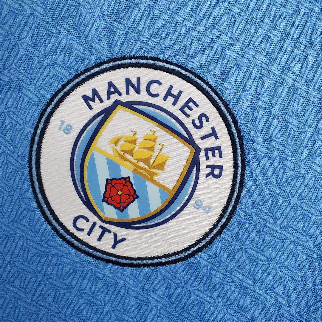 Manchester City Football Shirt 2021/2022 Retro 1:1 Thai Quality Home FTBL4ALL