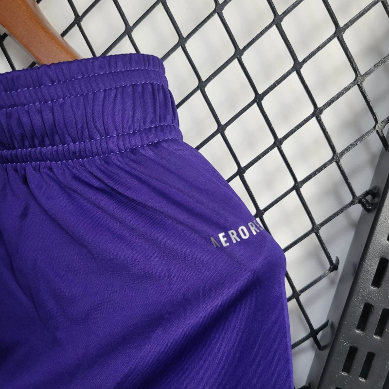 2024/2025 Real Madrid Y-3 Special Edition Purple Shorts 1:1 Thai Quality FTBL4ALL