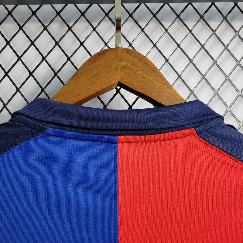 Retro Long Sleeve Barcelona 100th Anniversary Version Football Shirt Home 1:1 Thai Quality FTBL4ALL