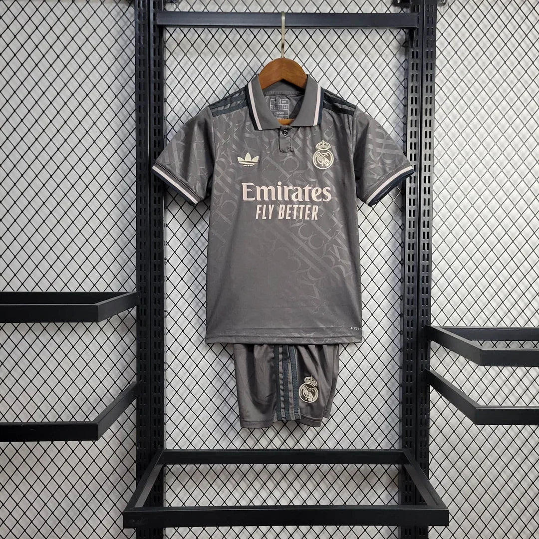 2024/2025 Kids Size Real Madrid Third Away Football Shirt 1:1 Thai Quality FTBL4ALL
