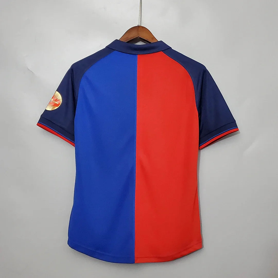 1999/2000 Retro Barcelona Home 100th Anniversary Version Football Shirt 1:1 Thai Quality FTBL4ALL
