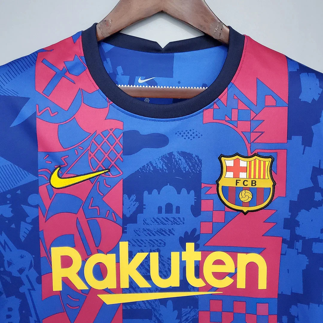 Barcelona Football Shirt 2021 / 2022 Retro 1:1 Thai Quality Third Away FTBL4ALL