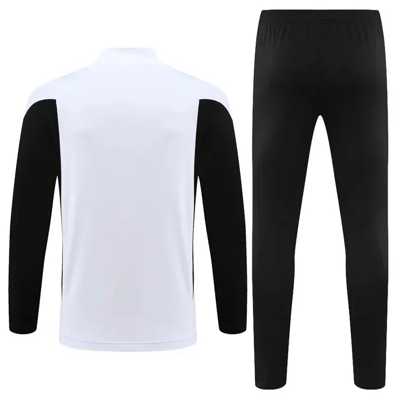 2023/2024 Bayern Munich Half-Pull Tracksuit White 1:1 Thai Quality FTBL4ALL