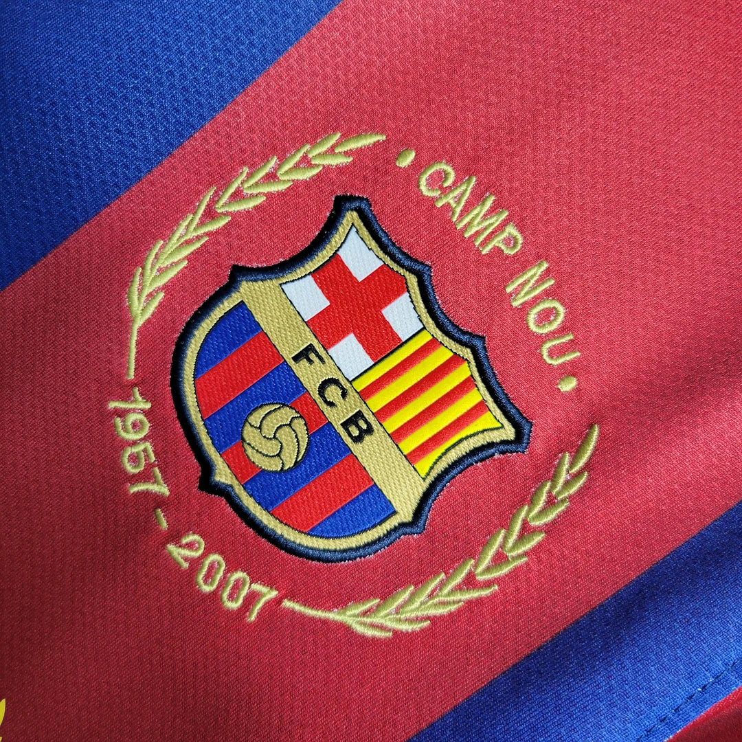 2007/2008 Retro Barcelona Home Football Shirt 1:1 Thai Quality FTBL4ALL