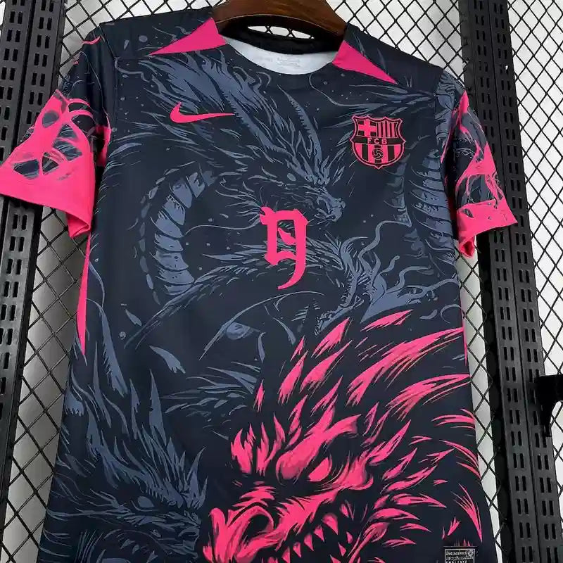 2025/2026 Barcelona Special Edition Dark and Pink Football Shirt FTBL4ALL