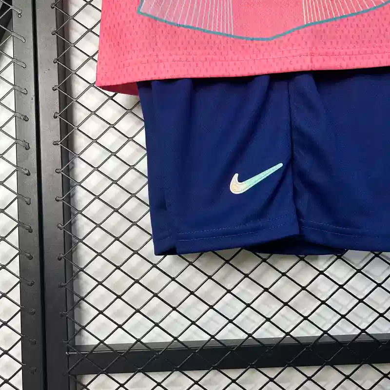 2025/2026 Kids Size Barcelona Special Edition Pink Football Shirt FTBL4ALL