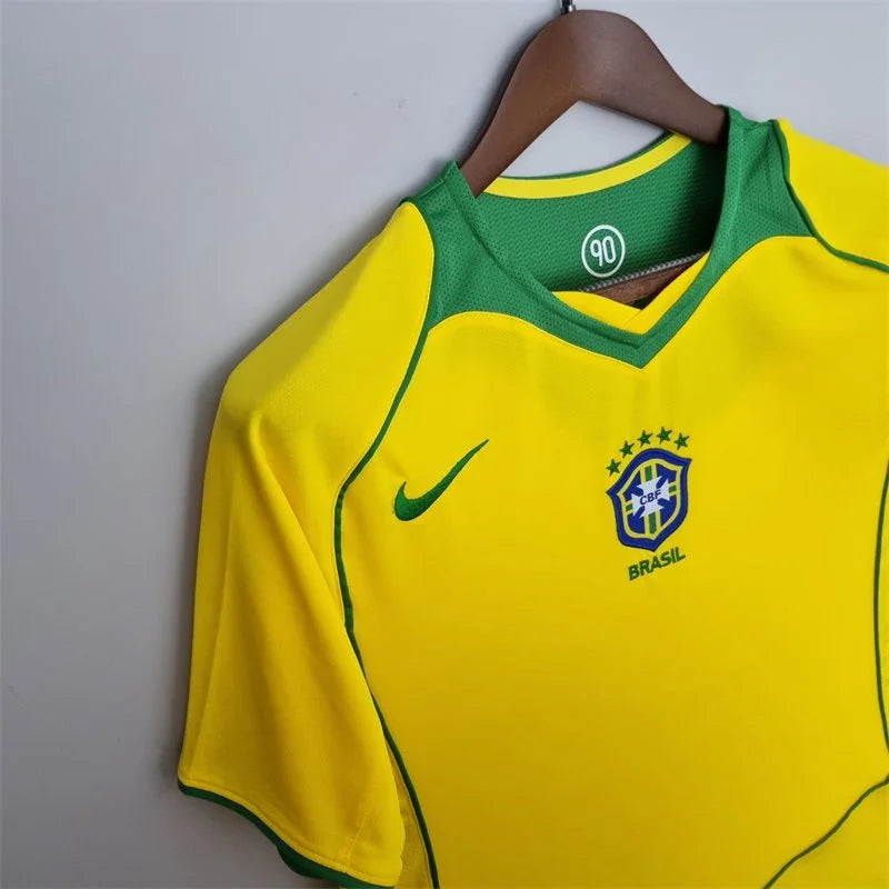 2004 Retro Brazil Soccer Jersey Home FTBL4ALL