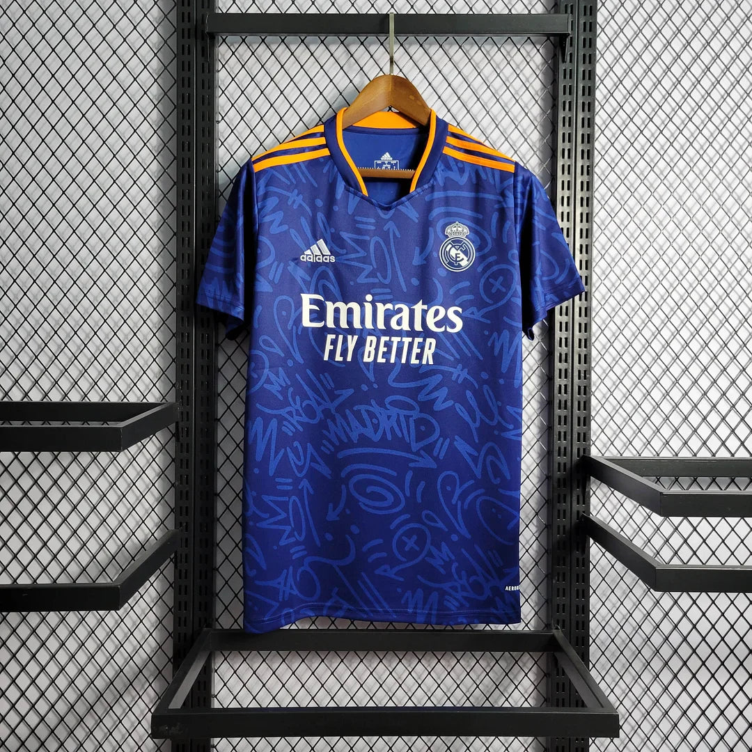 2021/2022 Retro Real Madrid Football Shirt Away FTBL4ALL