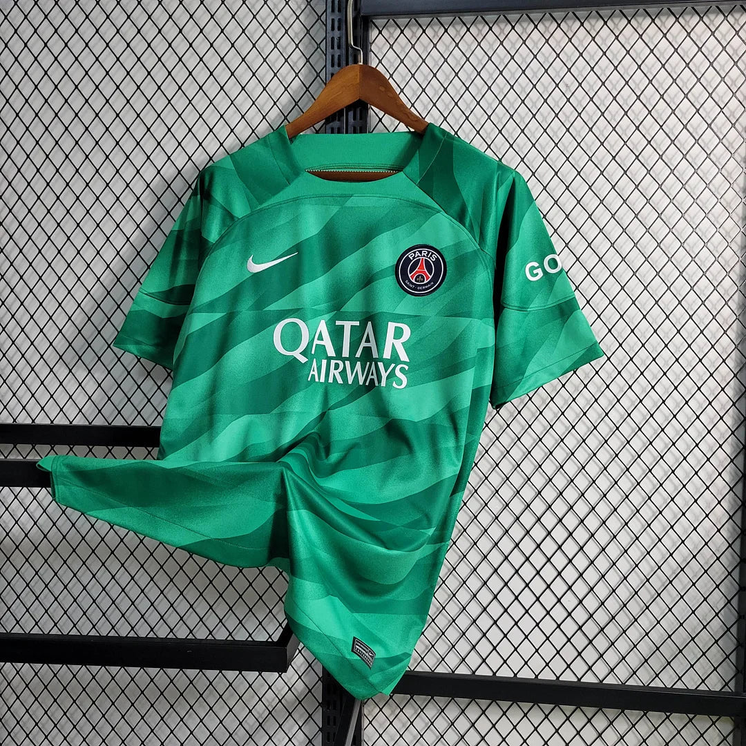 2023/2024 Psg Paris Saint-Germain Goalkeeper Green Football Shirt FTBL4ALL