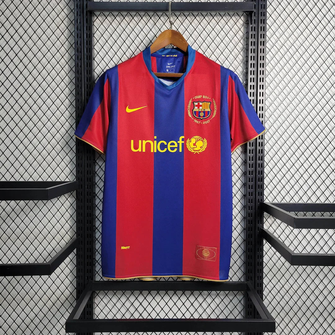 2007/2008 Retro Barcelona Home Football Shirt 1:1 Thai Quality FTBL4ALL