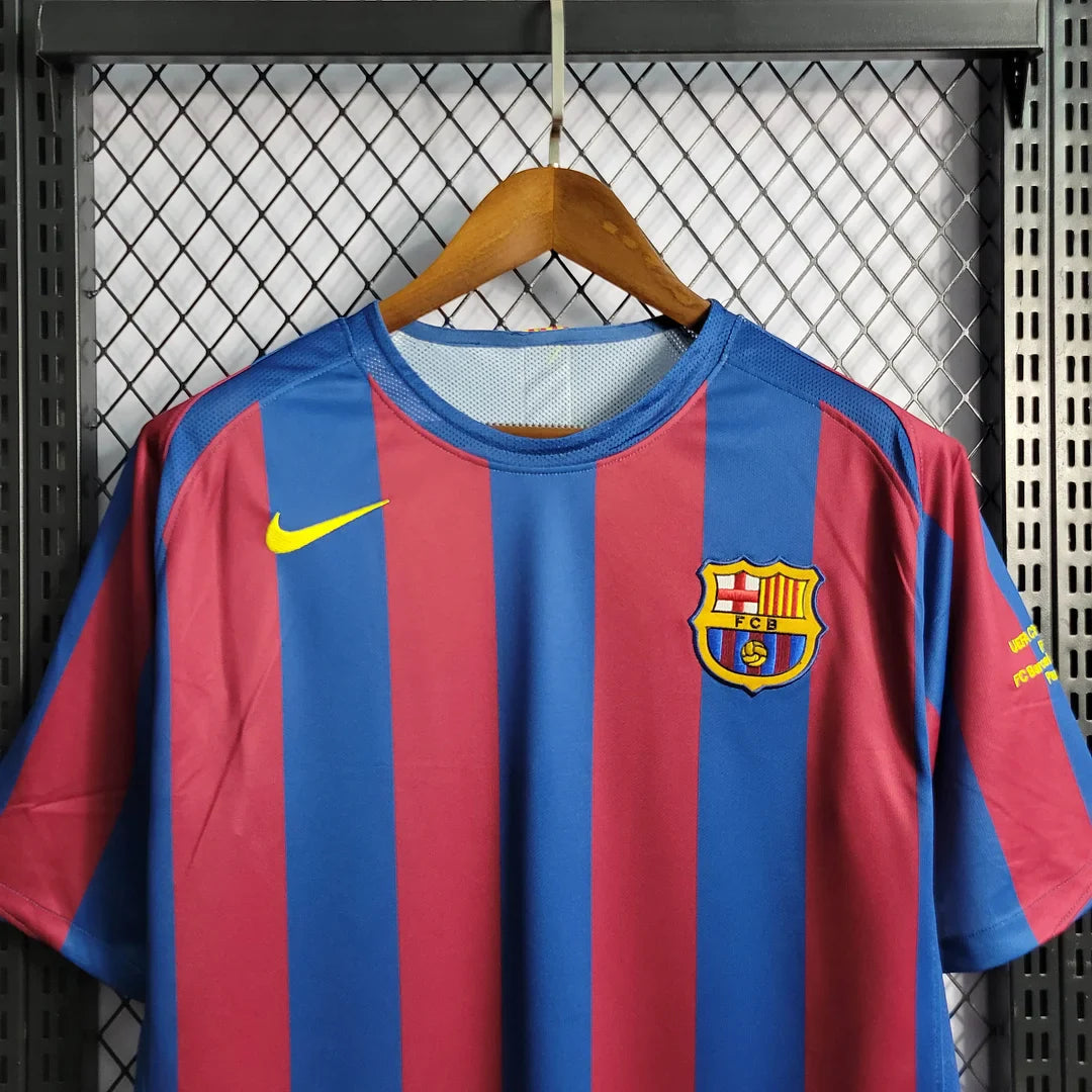 2005/2006 Retro Barcelona Home Football Shirt UEFA Champions League 1:1 Thai Quality FTBL4ALL