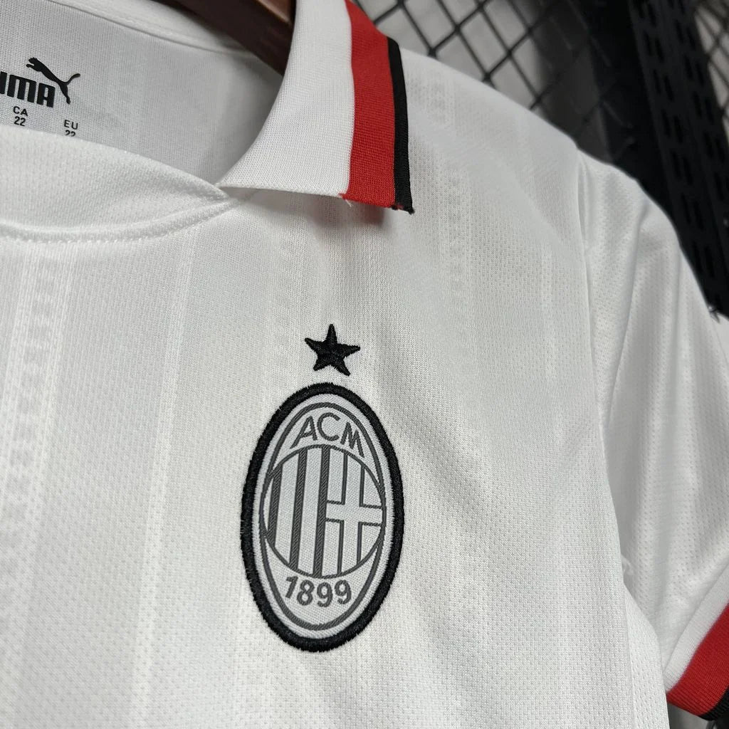 2024/2025 AC Milan Away Football Shirt 1:1 Thai Quality Kids Size FTBL4ALL