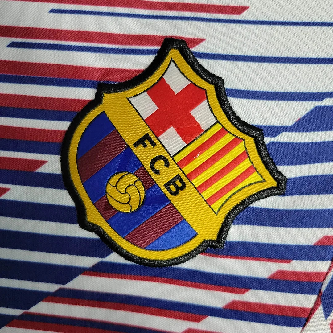 2023/2024 Barcelona Training Wear Red White Blue Jersey FTBL4ALL