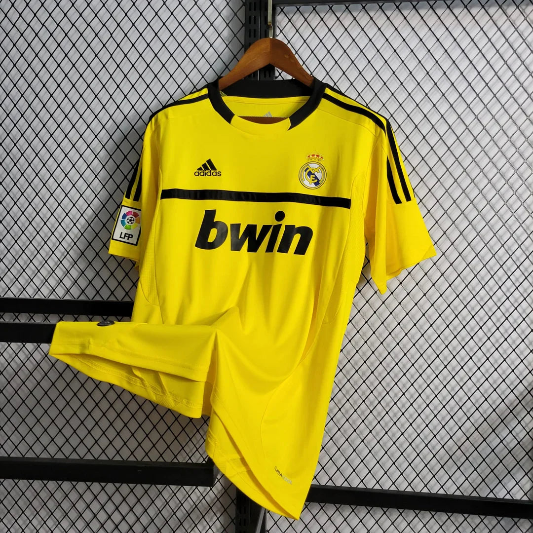 2011/2012 Retro Real Madrid Yellow Goalkeeper Football Shirt FTBL4ALL