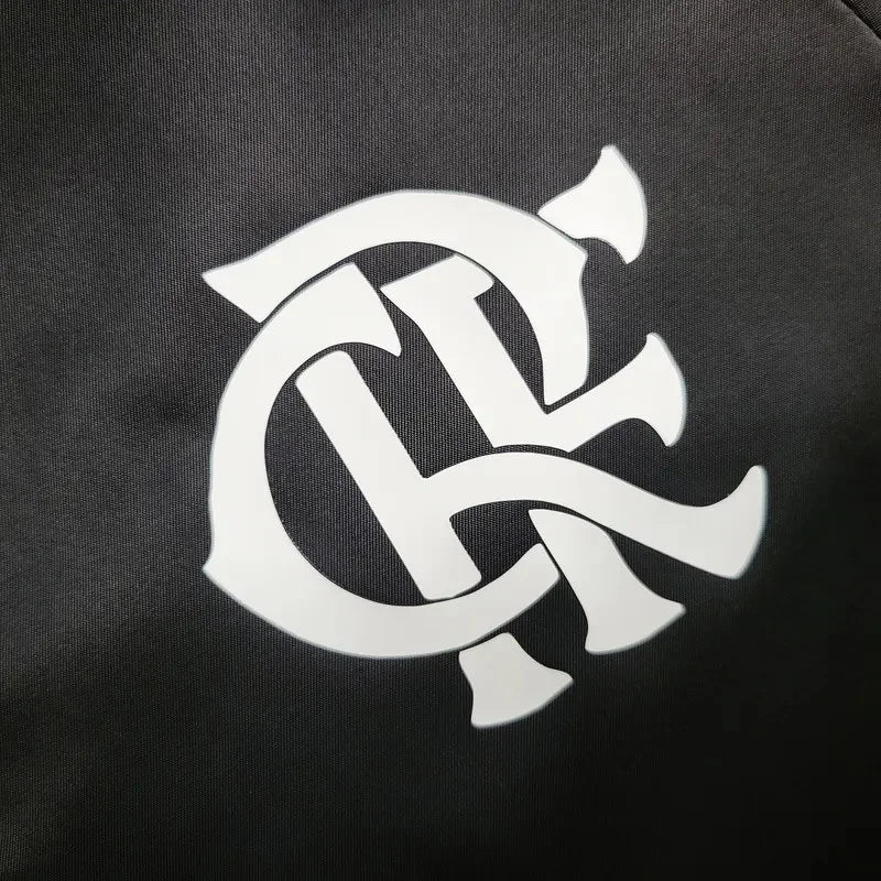 2023/2024 Flamengo Windbreaker Black FTBL4ALL