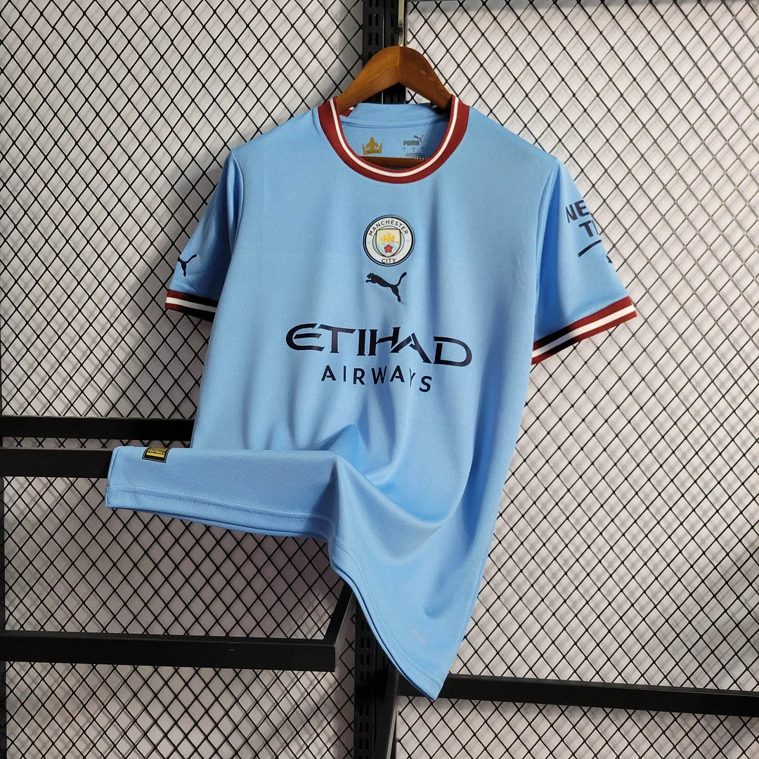 2022/2023 Manchester City Home Football Shirt 1:1 Thai Quality FTBL4ALL