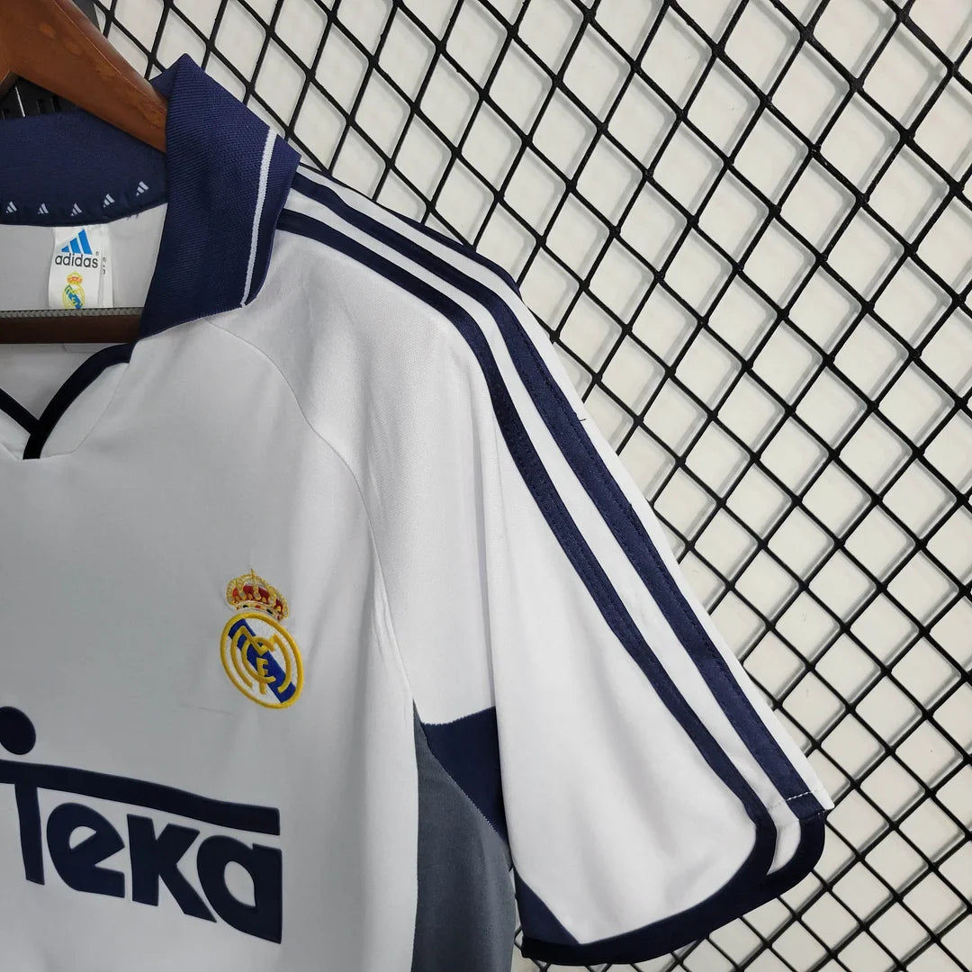 2000/2001 Retro Real Madrid Home Football Shirt 1:1 Thai Quality FTBL4ALL