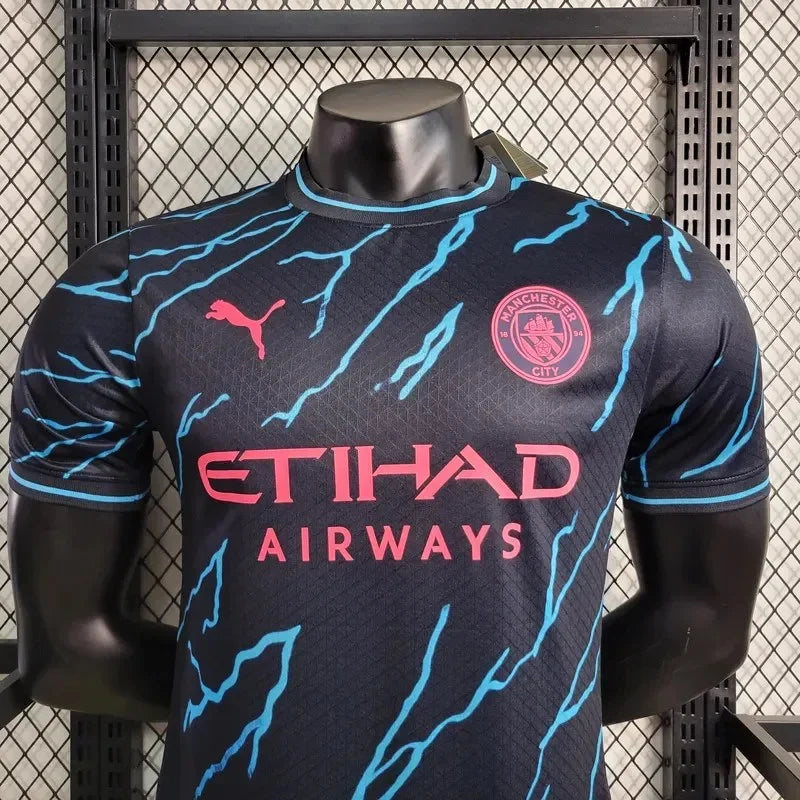 2023/2024 Manchester City Third Away Football Shirt 1:1 Thai Quality - Player Version FTBL4ALL