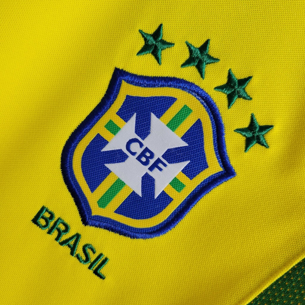2002 Retro Brazil Soccer Jersey Home FTBL4ALL