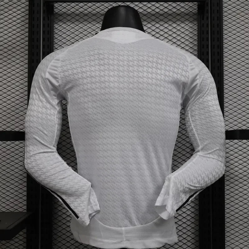 2024/2025 Long Sleeve Real Madrid Home Football Shirt 1:1 Thai Quality FTBL4ALL