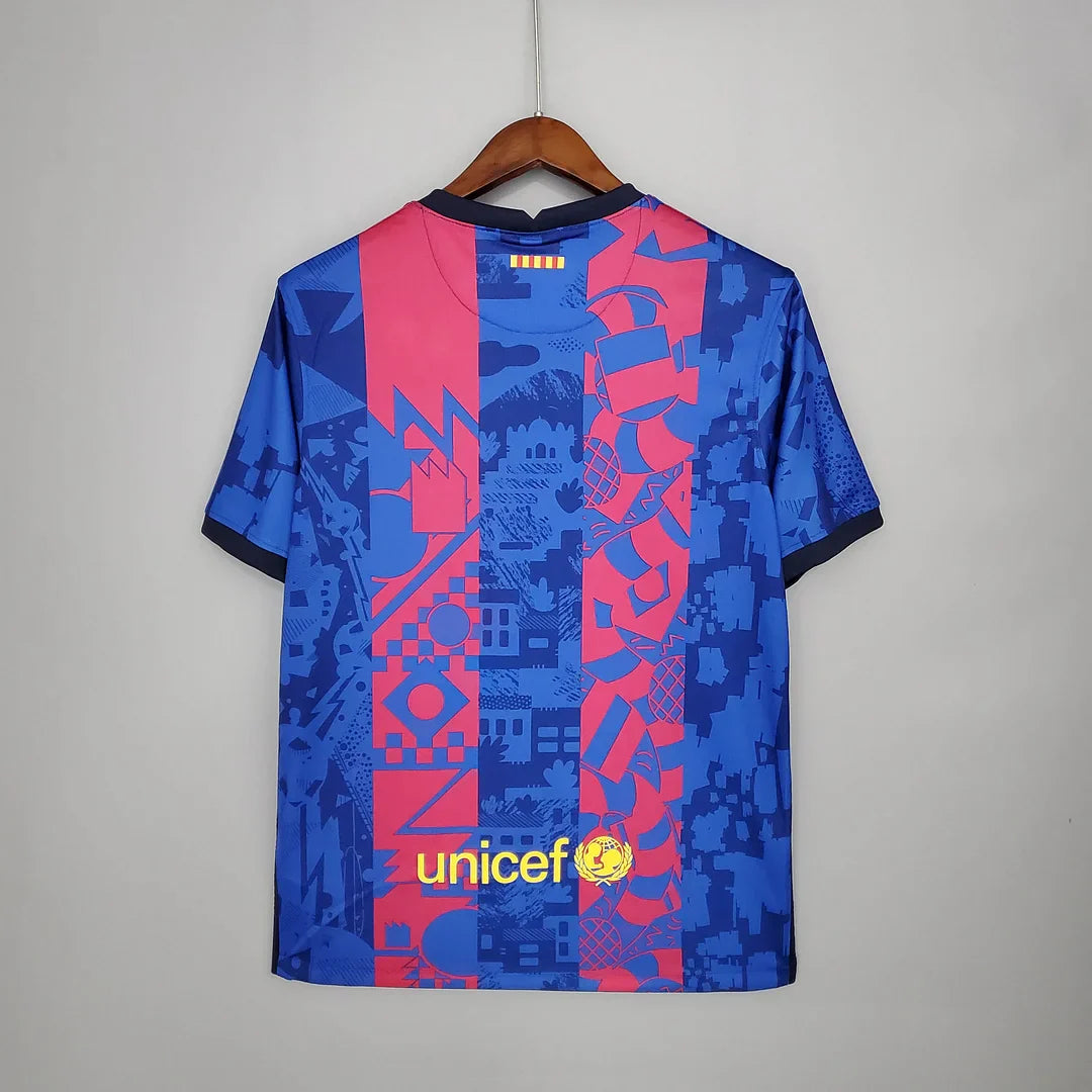 Barcelona Football Shirt 2021 / 2022 Retro 1:1 Thai Quality Third Away FTBL4ALL