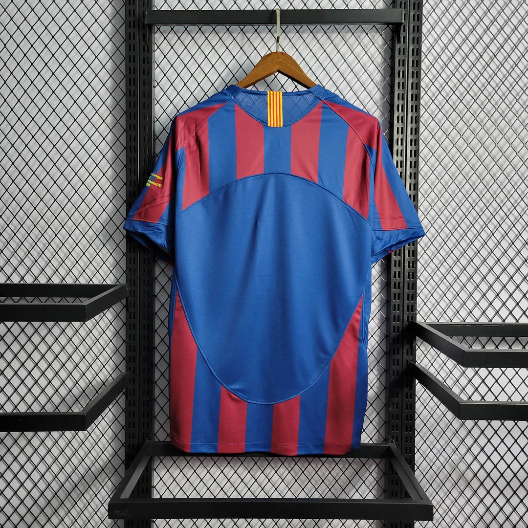 2005/2006 Retro Barcelona Home Football Shirt UEFA Champions League 1:1 Thai Quality FTBL4ALL
