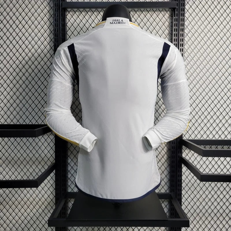 2023/2024 Long Sleeve Real Madrid Home Football Shirt FTBL4ALL