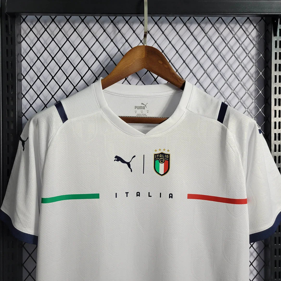 Soccer Shirt Italy 2021 White Away FTBL4ALL