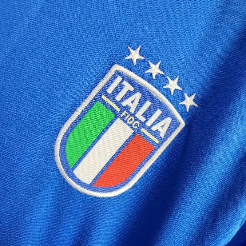 2024 Kids Size Italy Home Soccer Shirt 1:1 Thai Quality FTBL4ALL