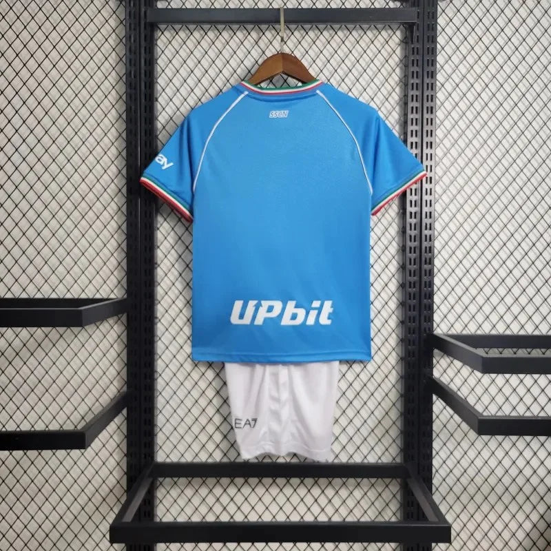 2023/2024 Kids Size Napoli Home Soccer Jersey 1:1 Thai Quality FTBL4ALL