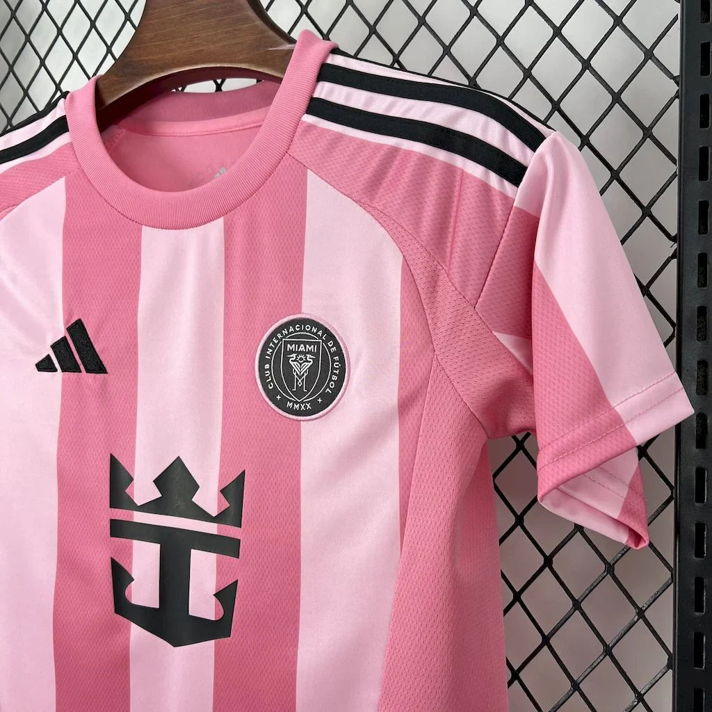2025/2026 Inter Miami Home Football Shirt Kids Size FTBL4ALL