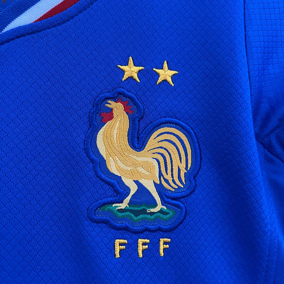 2024 Kids Size France Home Football Shirt 1:1 Thai Quality FTBL4ALL