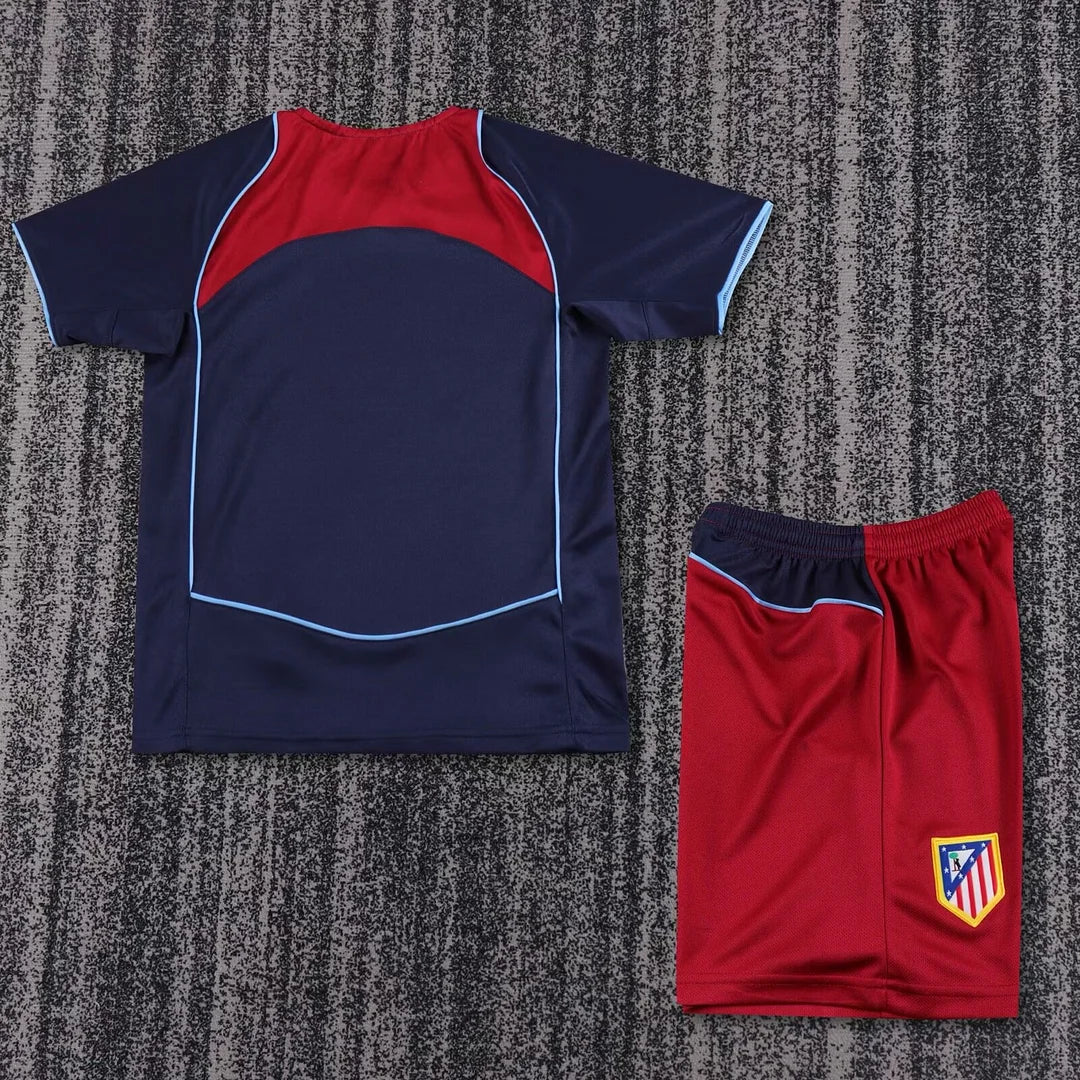 2004/2005 Retro Atletico Madrid Away Football Shirt Kids Size 1:1 Thai Quality FTBL4ALL