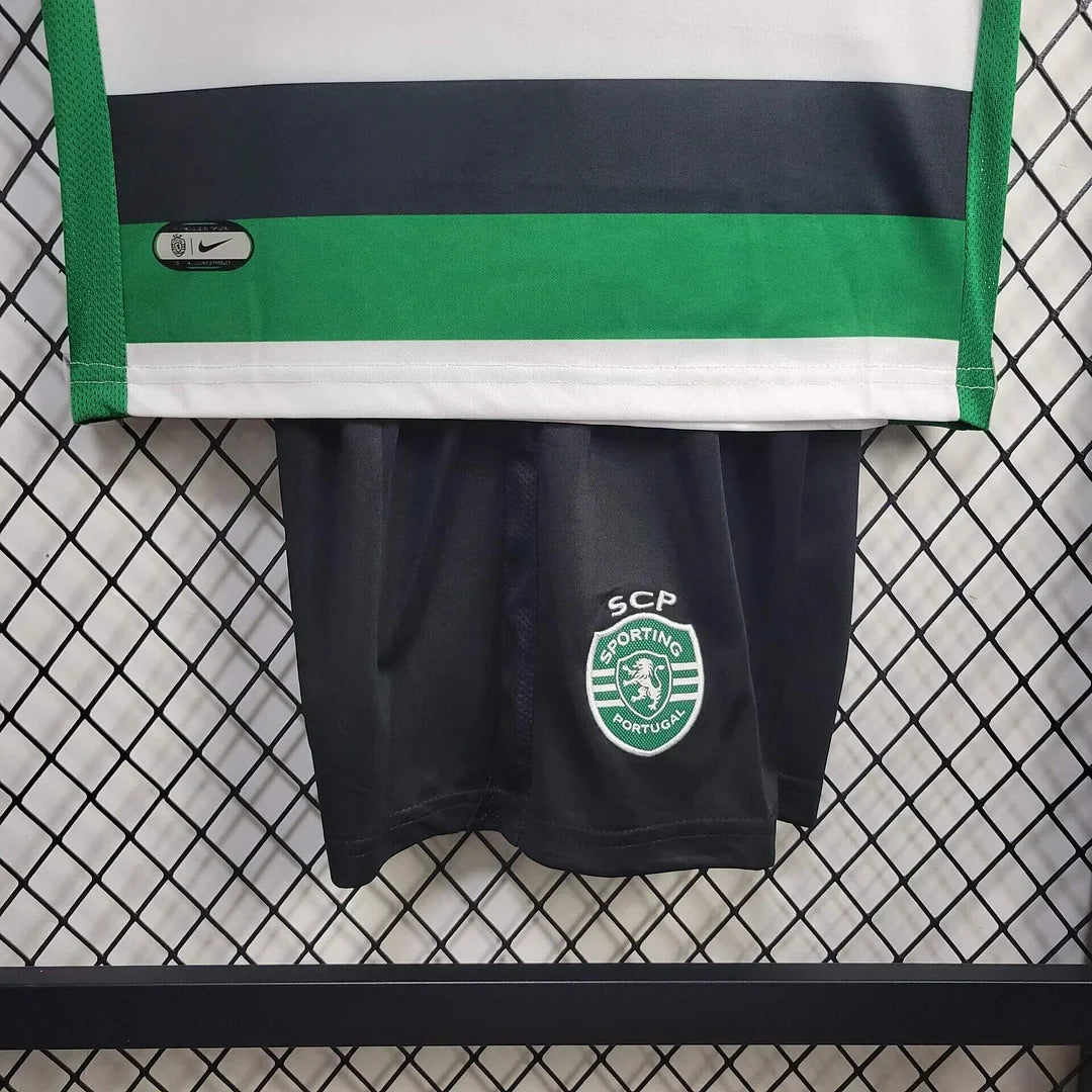 2024/2025 Sporting Lisbon Home Football Shirt 1:1 Thai Quality Kids Size FTBL4ALL