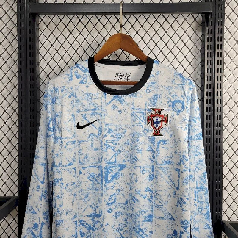 2024 Long Sleeves Portugal Away Soccer Jersey FTBL4ALL