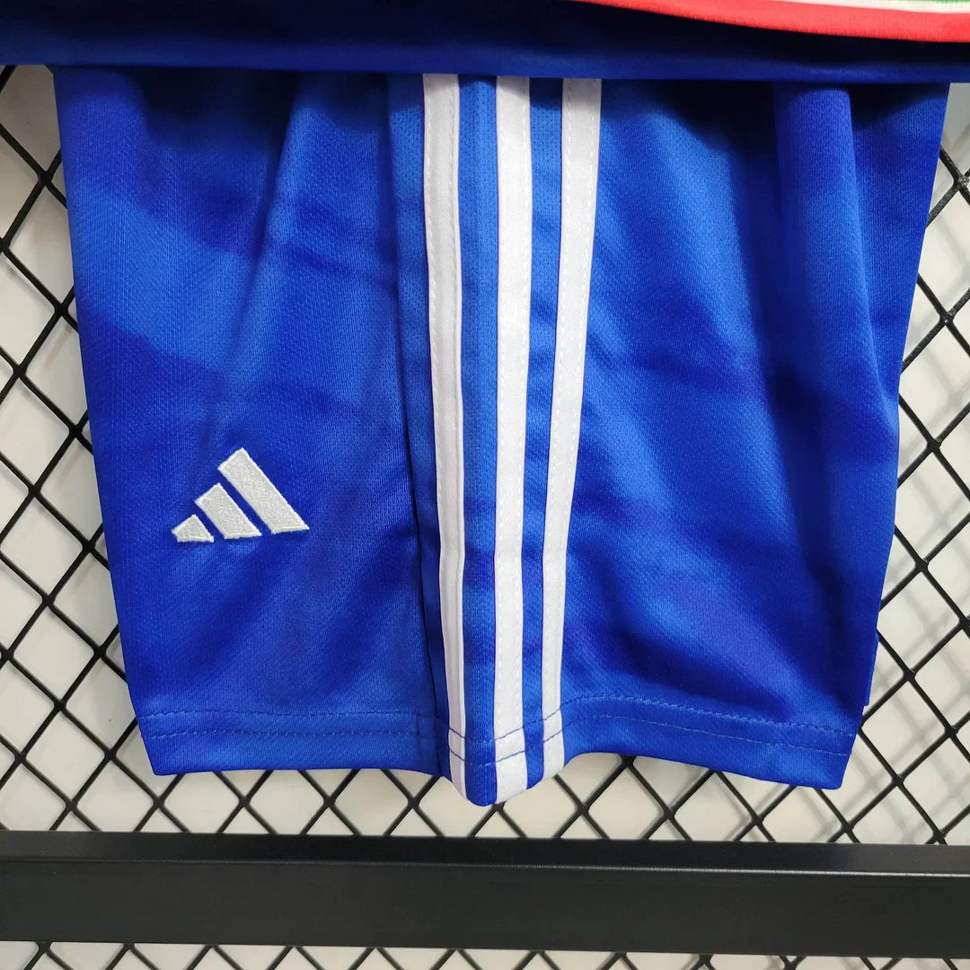 2023 Italy Home Soccer Shirt Kids Size FTBL4ALL