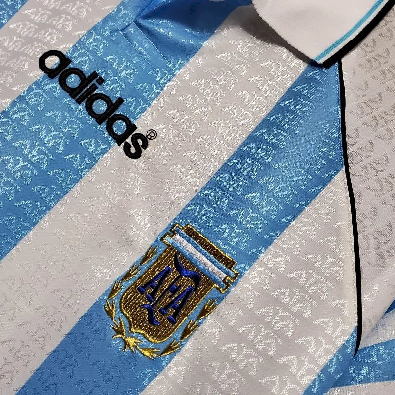 1996 Retro Argentina National Team Home Jersey FTBL4ALL
